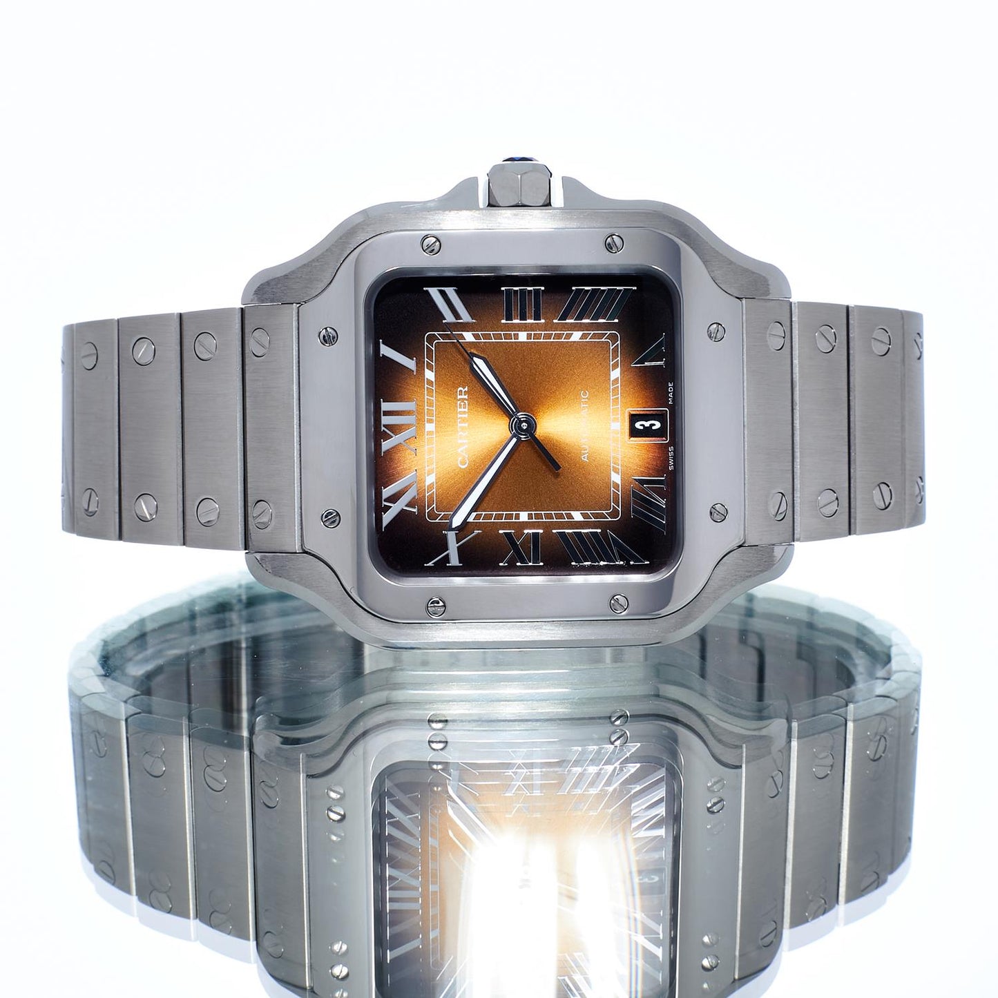 Pre-Owned Cartier Santos de Cartier WSSA0064