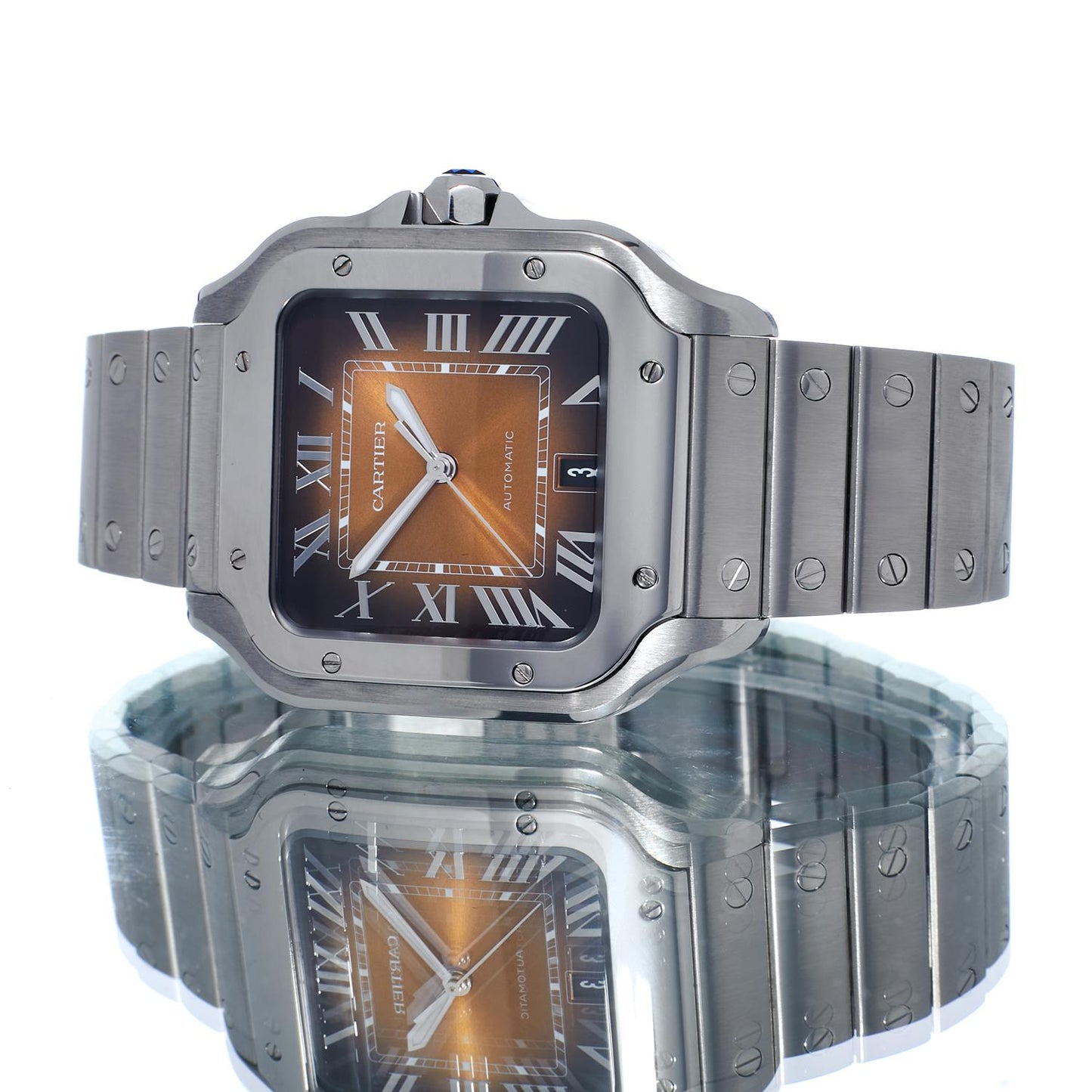 Pre-Owned Cartier Santos de Cartier WSSA0064