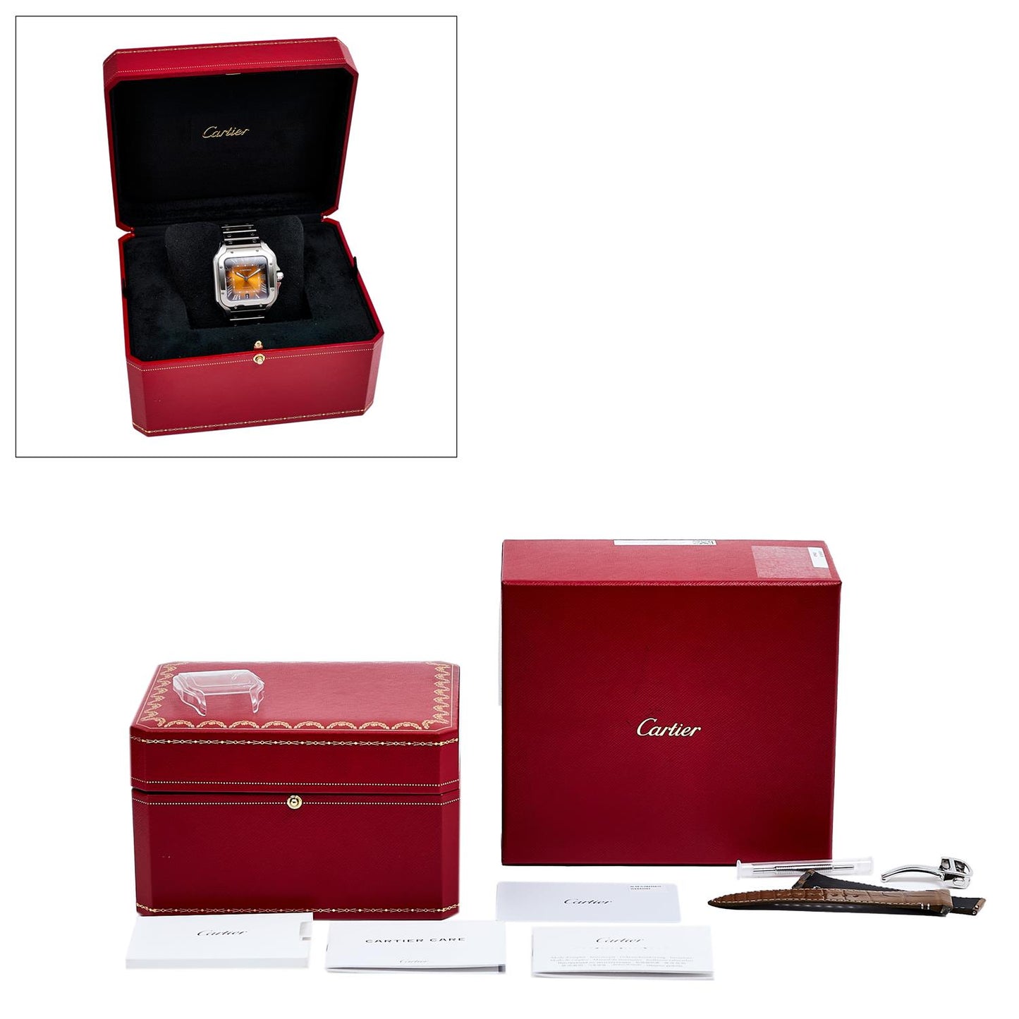 Pre-Owned Cartier Santos de Cartier WSSA0064