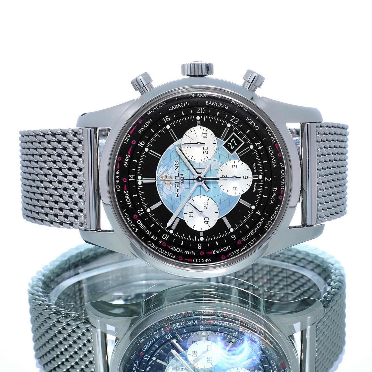 Pre-Owned  Breitling Transocean Chronograph Unitime AB0510U4