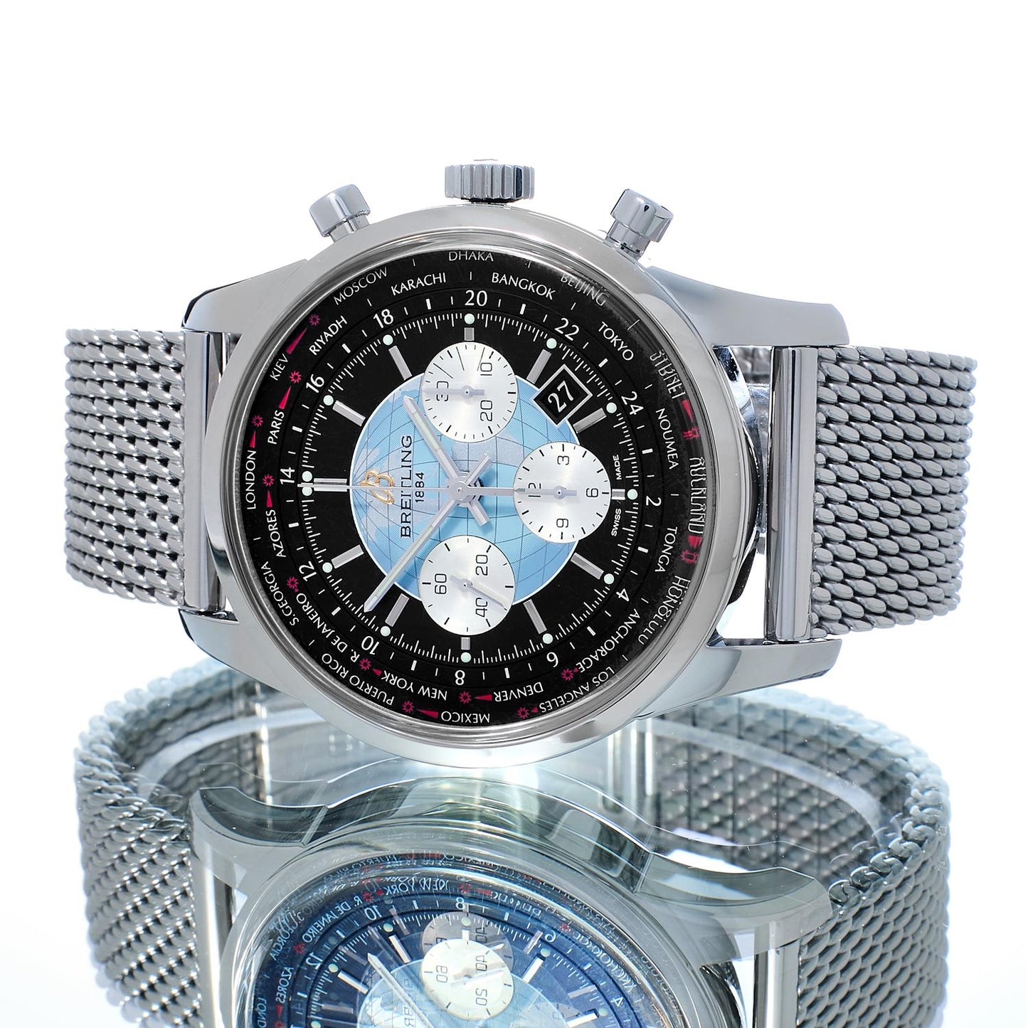 Pre-Owned  Breitling Transocean Chronograph Unitime AB0510U4