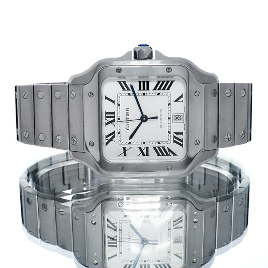 Pre-Owned Cartier Santos de Cartier WSSA0018