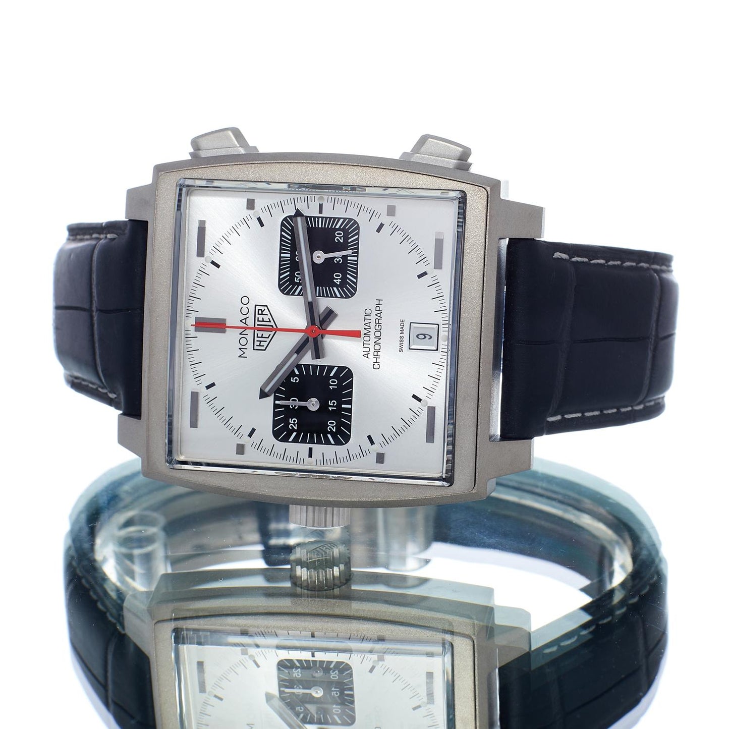 Pre-Owned TAG Heuer Monaco Titan CAW218B.FC6496