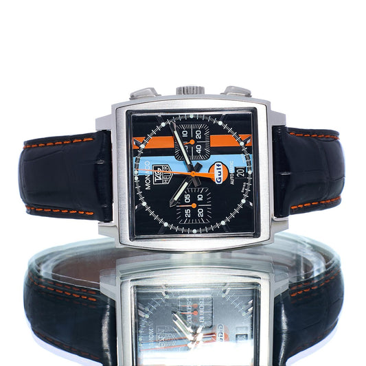 Pre-Owned Tag Heuer Monaco Gulf CW211A.FC6228