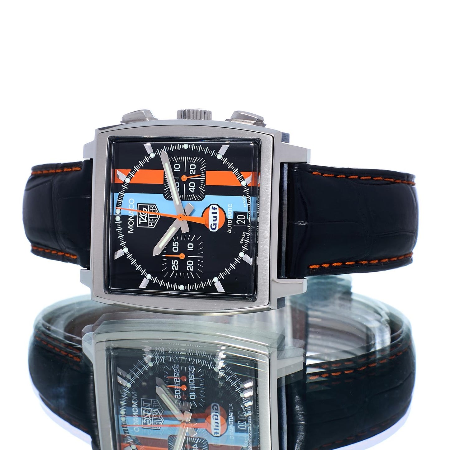 Pre-Owned Tag Heuer Monaco Gulf CW211A.FC6228