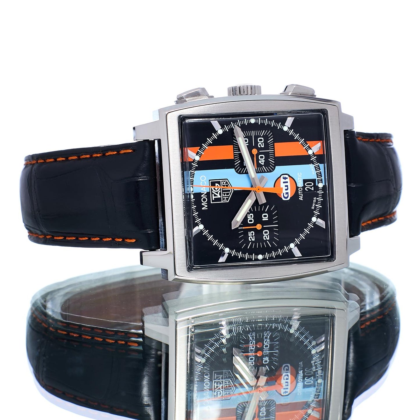 Pre-Owned Tag Heuer Monaco Gulf CW211A.FC6228
