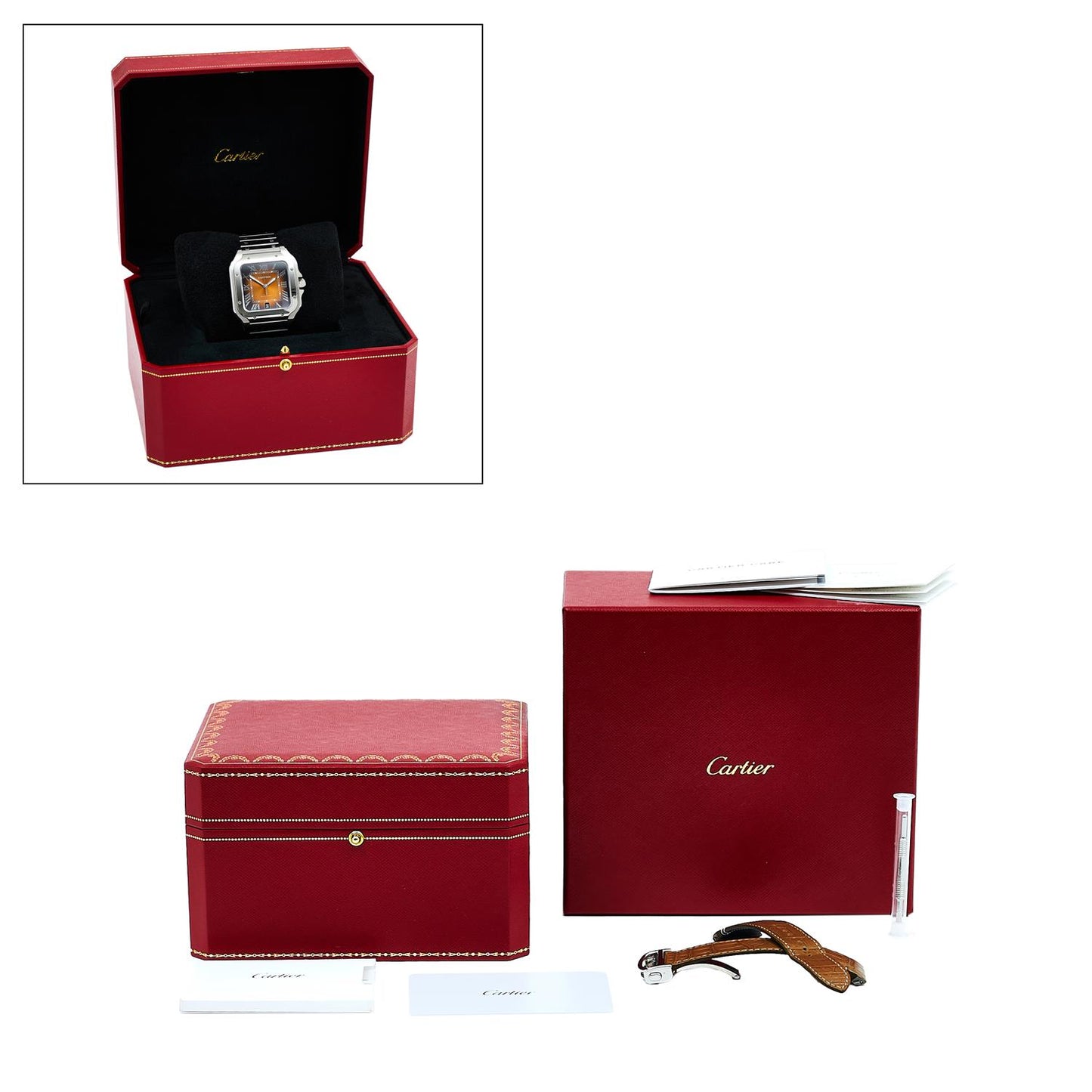 Pre-Owned Cartier Santos de Cartier WSSA0064