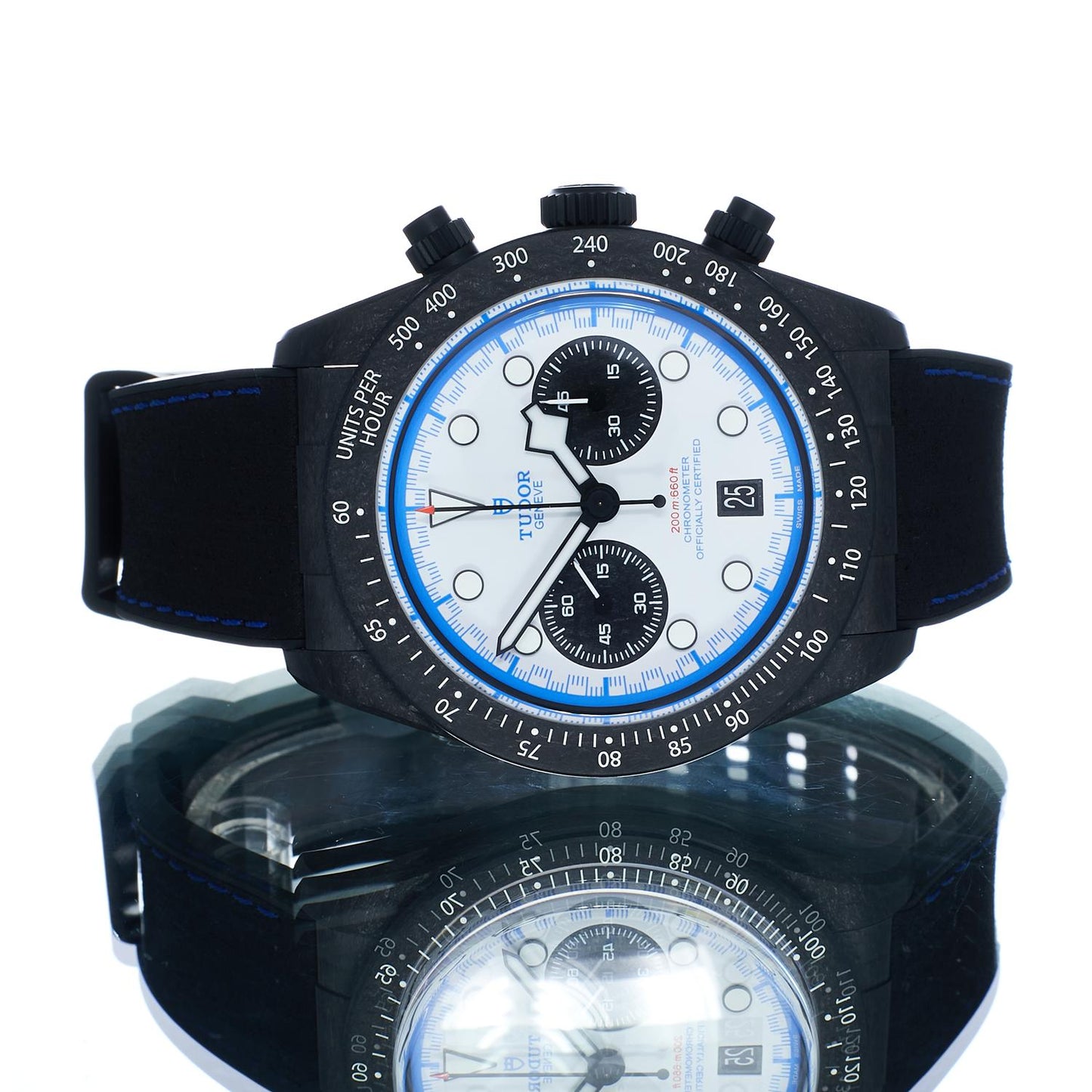 Pre-Owned Tudor Black Bay Chrono Carbon 25 79377KN