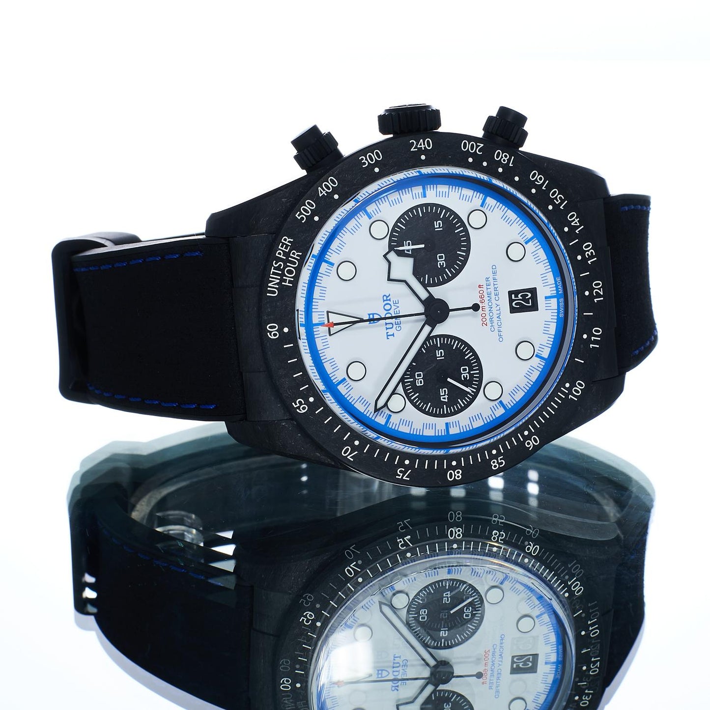 Pre-Owned Tudor Black Bay Chrono Carbon 25 79377KN