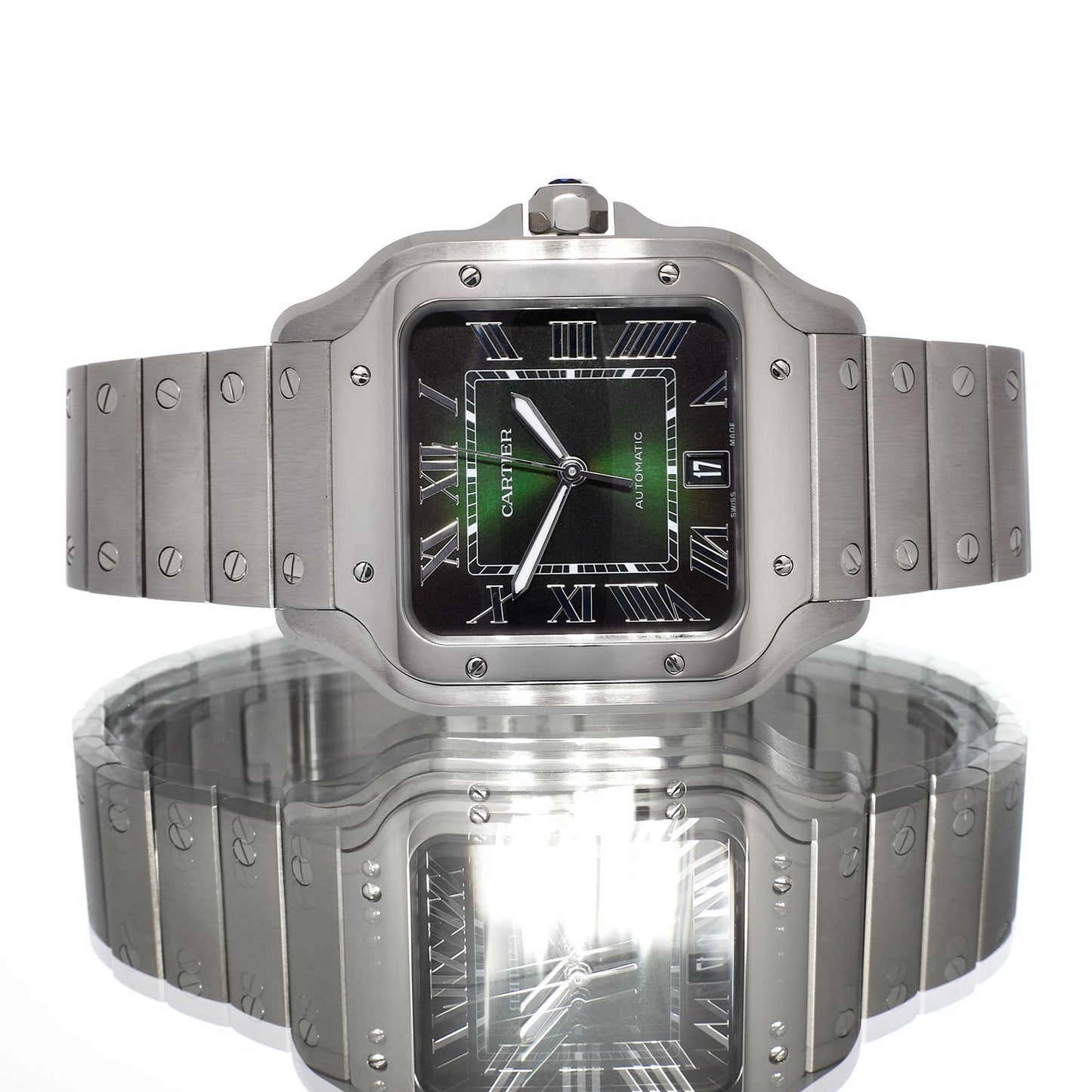 Pre-Owned Cartier Santos de Cartier WSSA0062