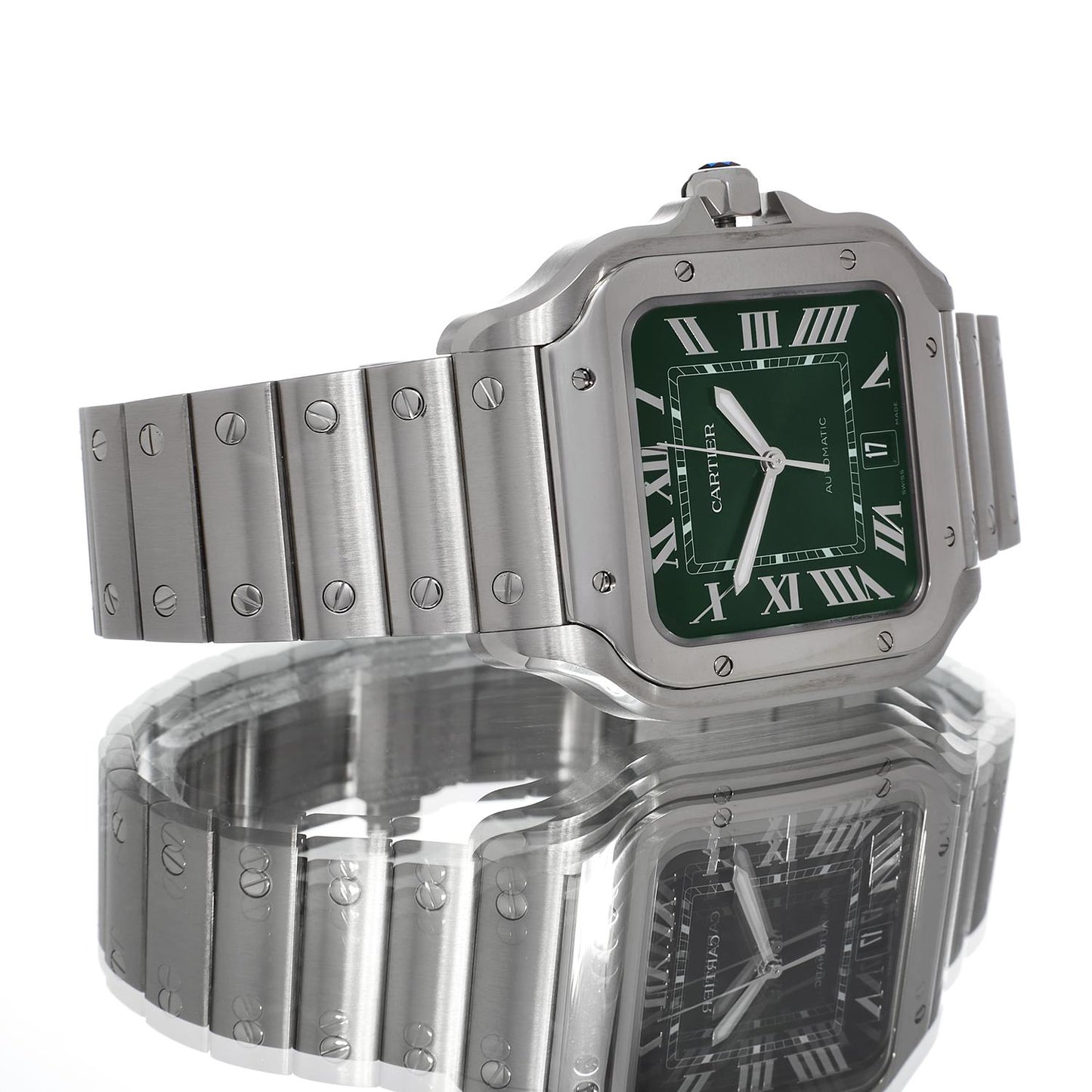 Pre-Owned Cartier Santos de Cartier WSSA0062
