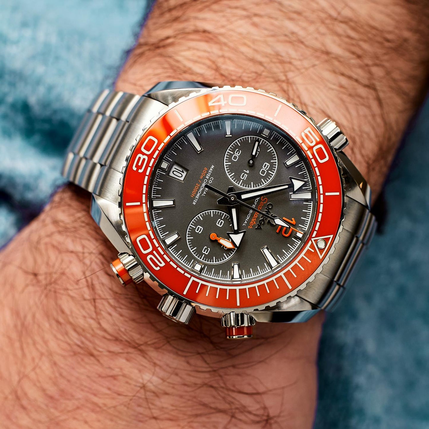 Pre-Owned Omega Seamaster Planet Ocean Chronograph 21530465199001