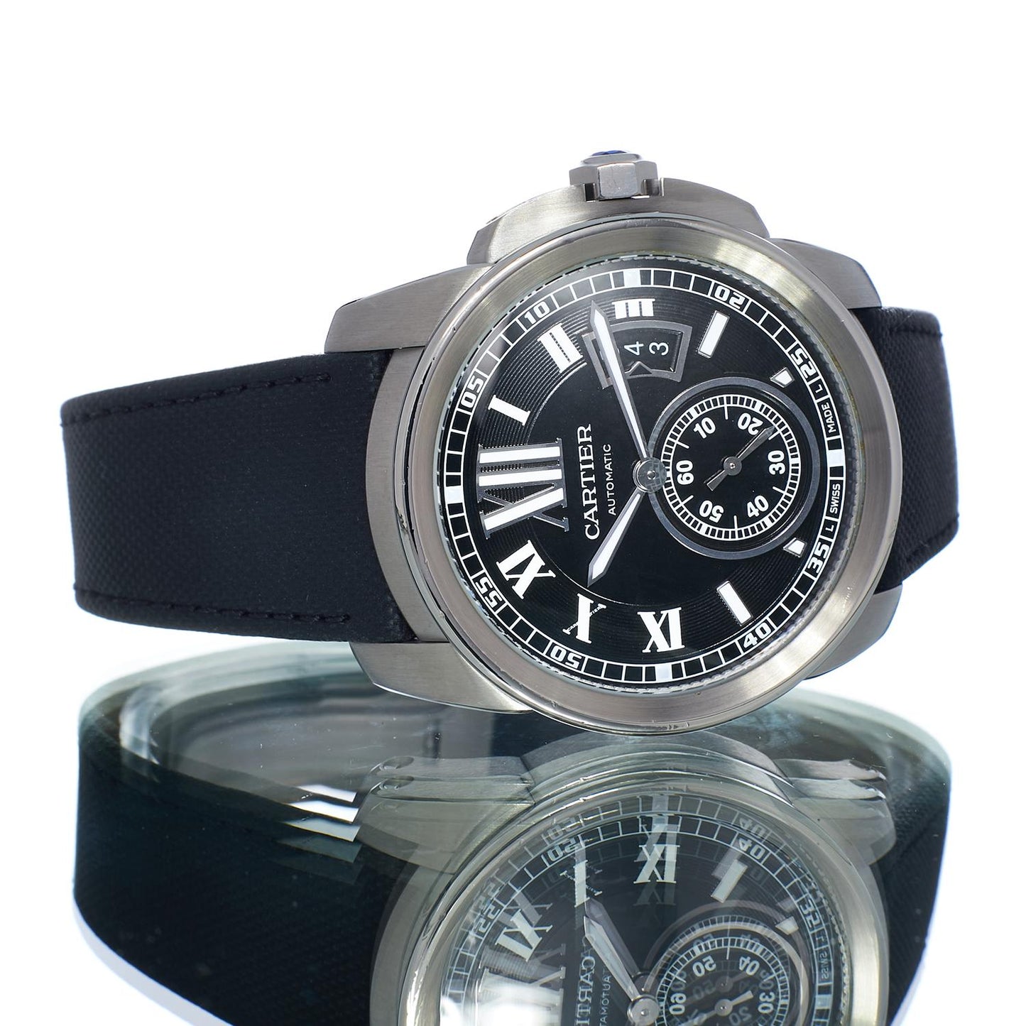 Pre-Owned Cartier Calibre De Cartier W7100041