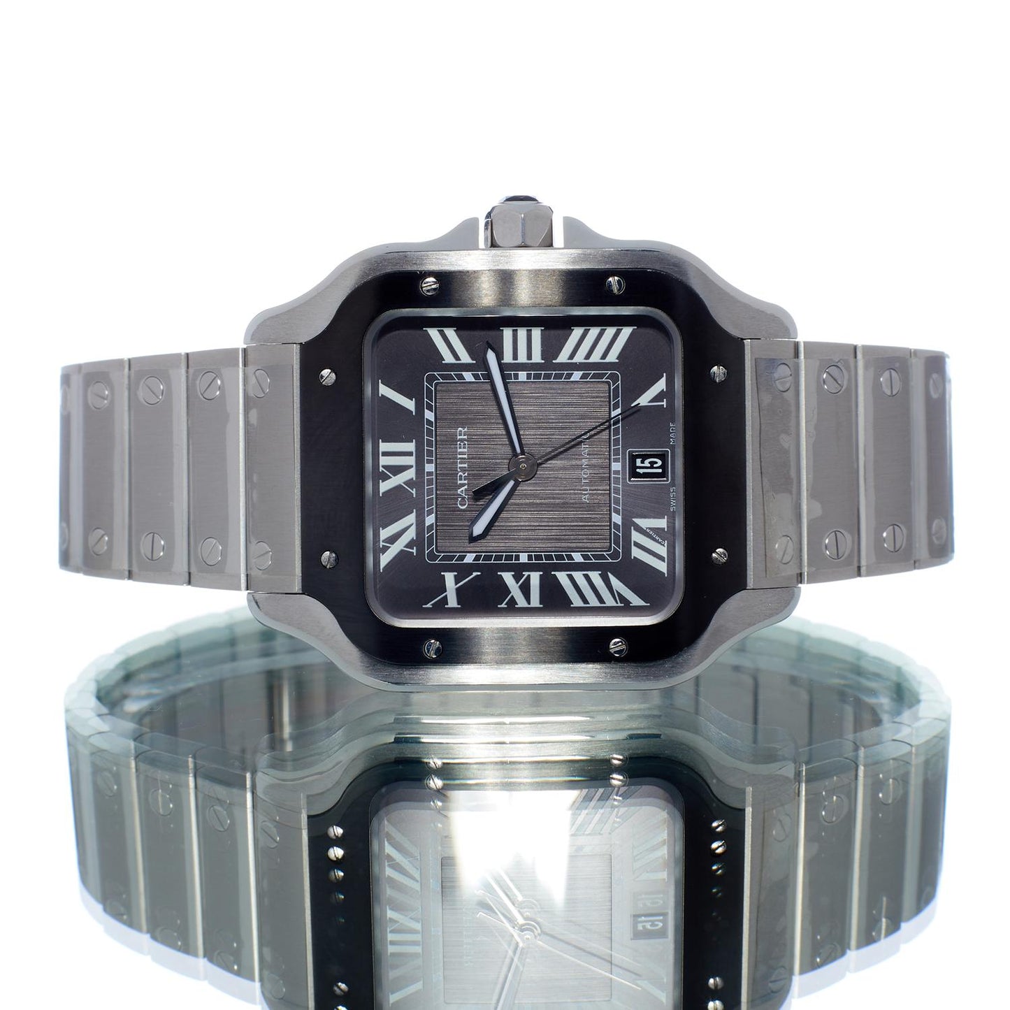 Pre-Owned Cartier Santos de Cartier WSSA0037