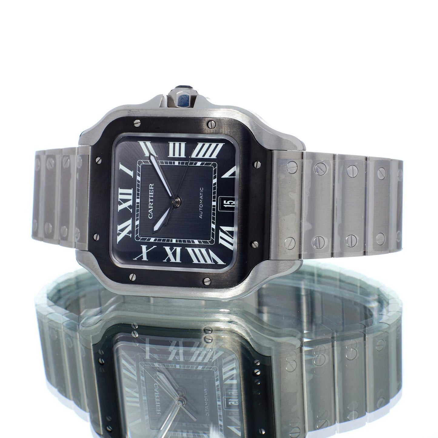 Pre-Owned Cartier Santos de Cartier WSSA0037