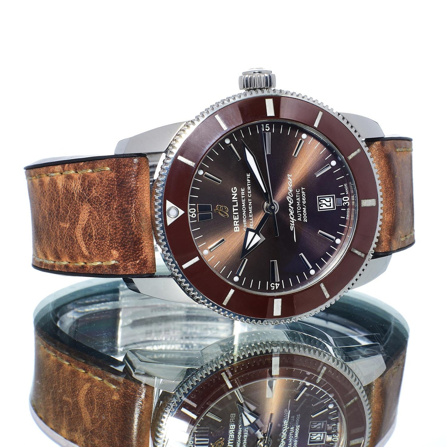 Pre-Owned Breitling Superocean Heritage II AB202033/Q618