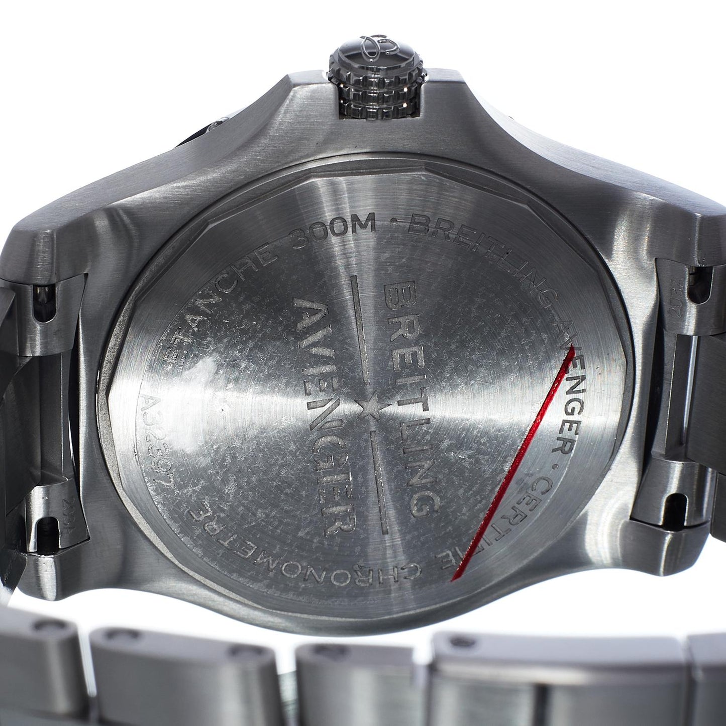 Pre-Owned Breitling Avenger GMT43 A32397101A1A1