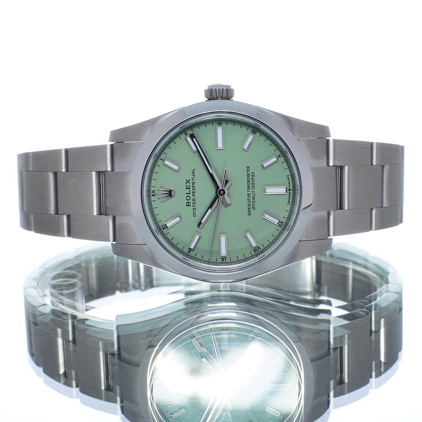PRE-OWNED ROLEX OYSTER PERPETUAL 34 124200