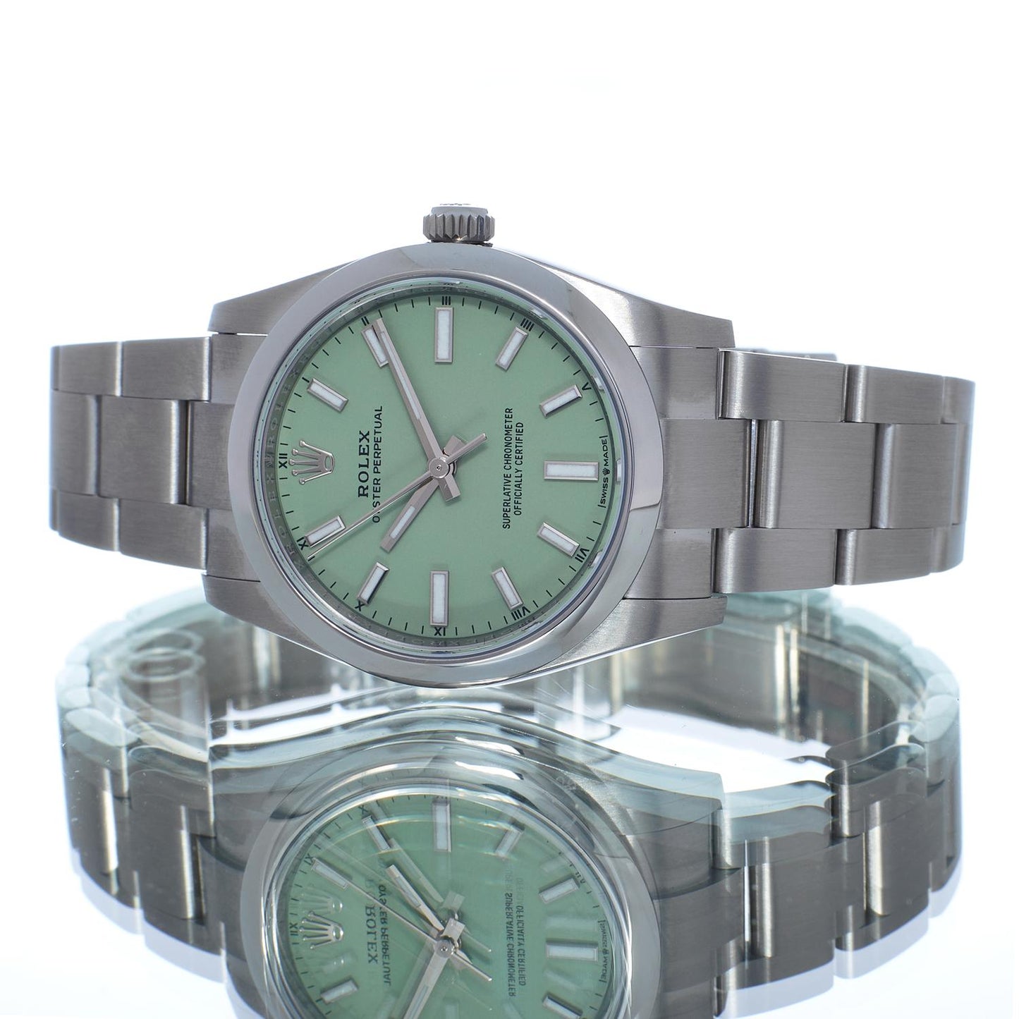 PRE-OWNED ROLEX OYSTER PERPETUAL 34 124200