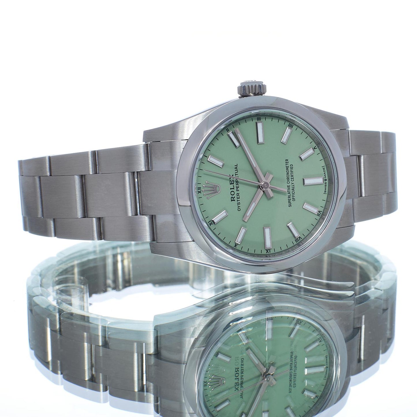 PRE-OWNED ROLEX OYSTER PERPETUAL 34 124200