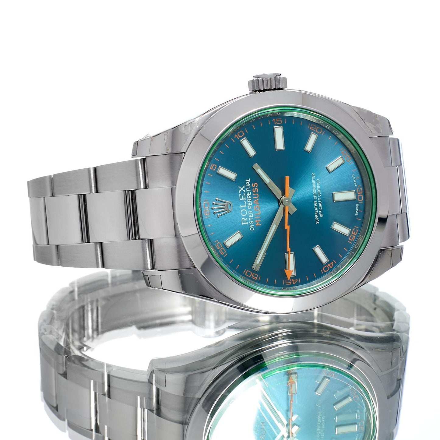 Pre-Owned Rolex Milgauss GV Z-Blue 116400GV