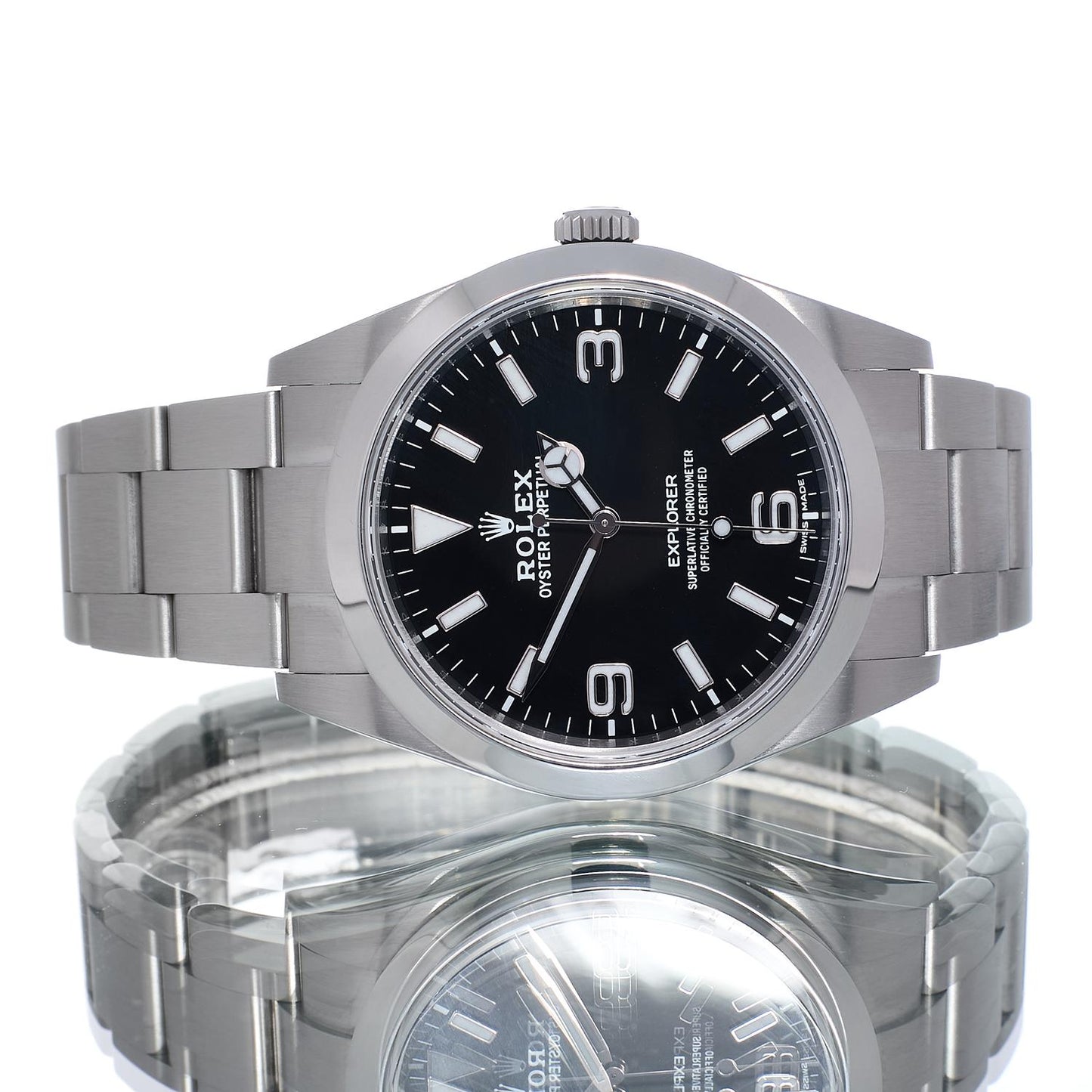 Pre-Owned Rolex Explorer 39 214270