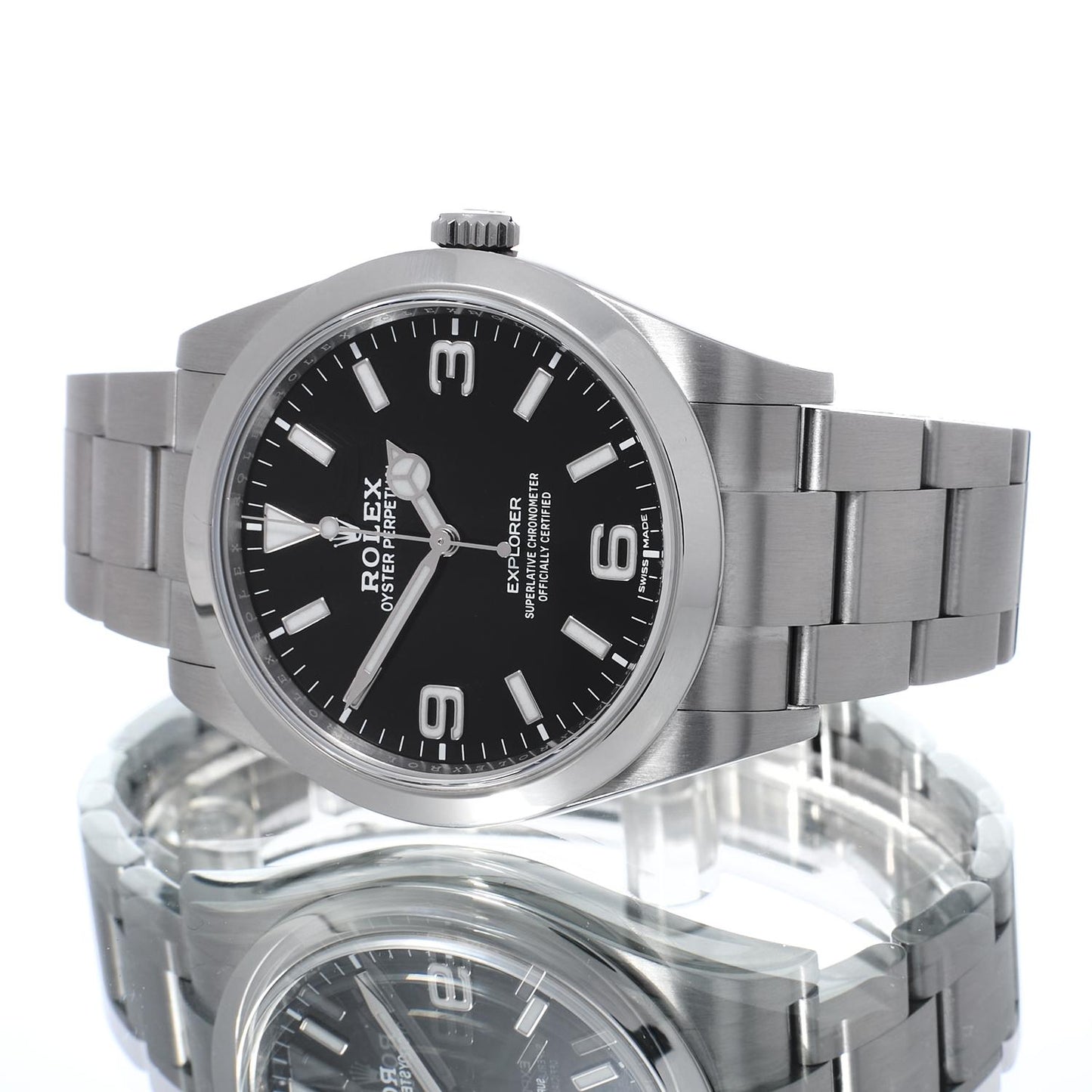 Pre-Owned Rolex Explorer 39 214270