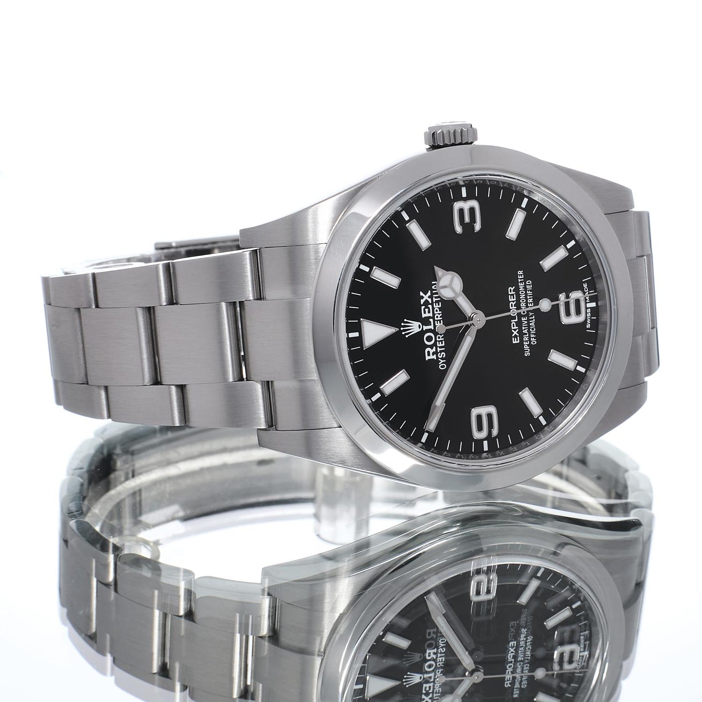 Pre-Owned Rolex Explorer 39 214270