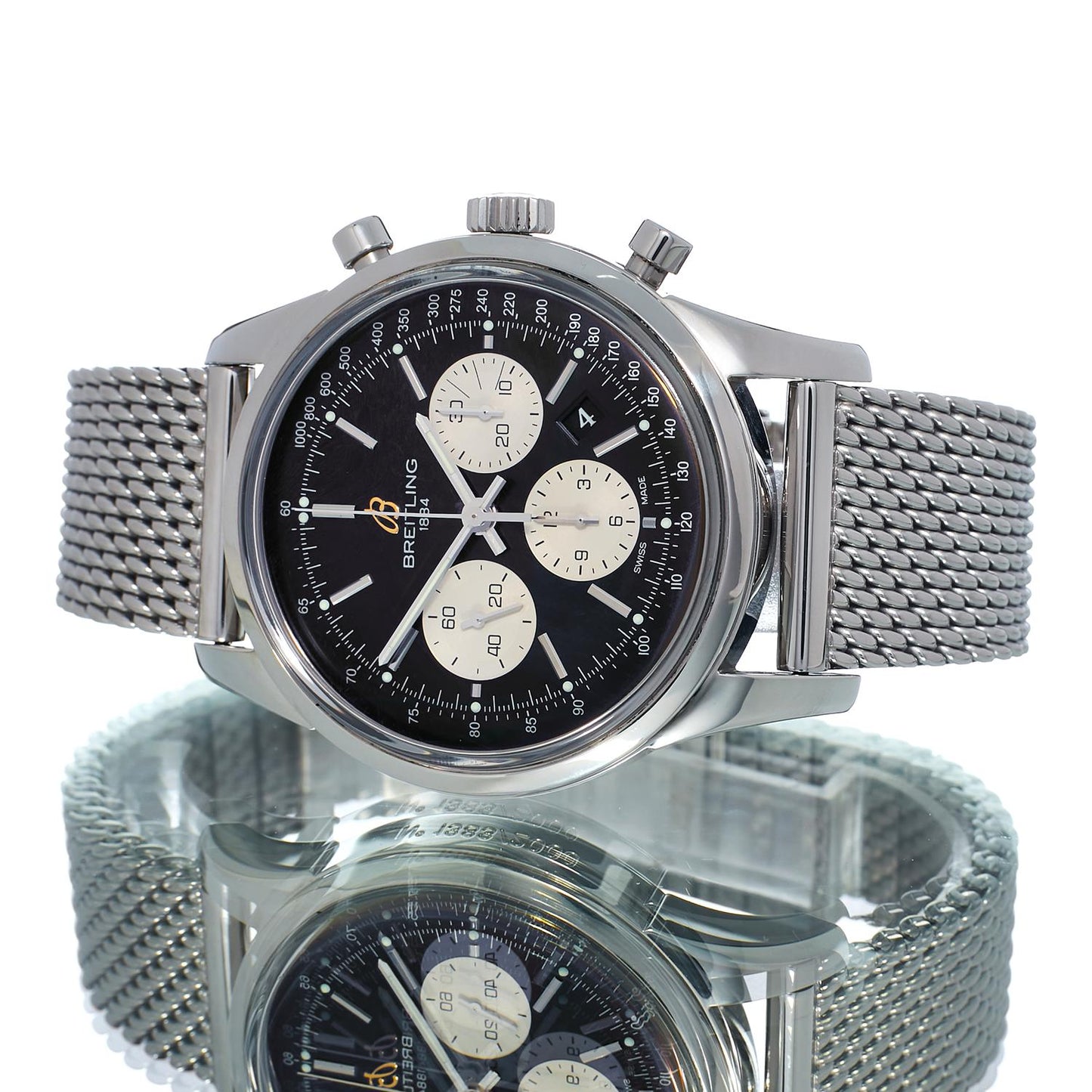 Pre-Owned Breitling Transocean Chronograph AB0152