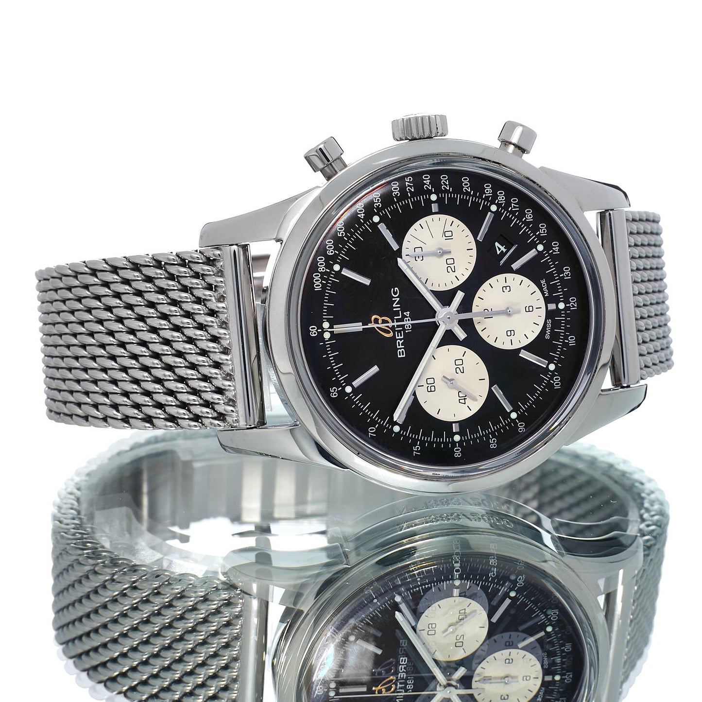 Pre-Owned Breitling Transocean Chronograph AB0152