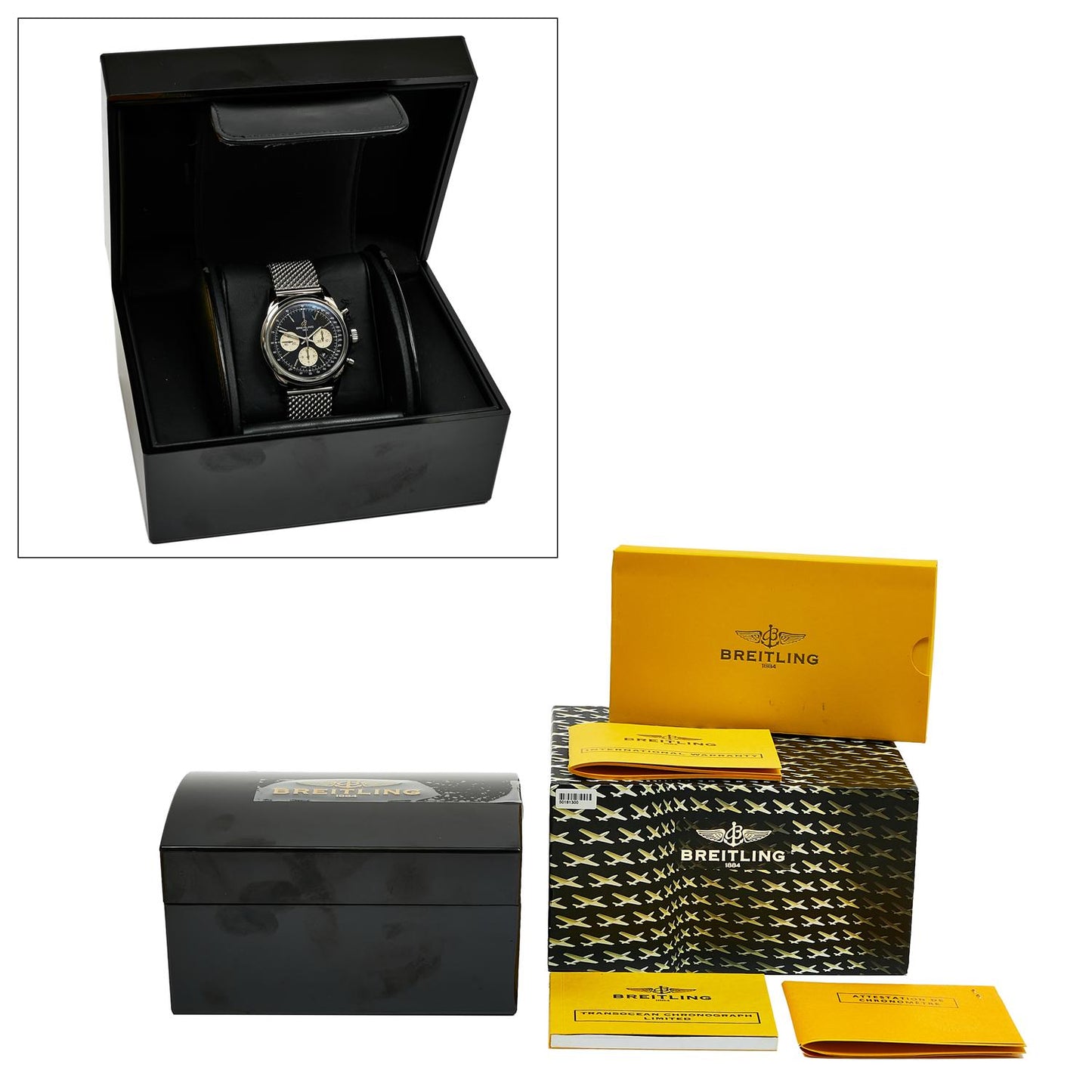 Pre-Owned Breitling Transocean Chronograph AB0152