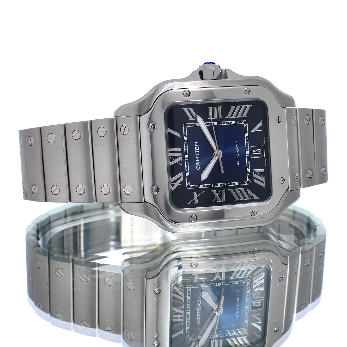 Pre-Owned Cartier Santos de Cartier WSSA0030