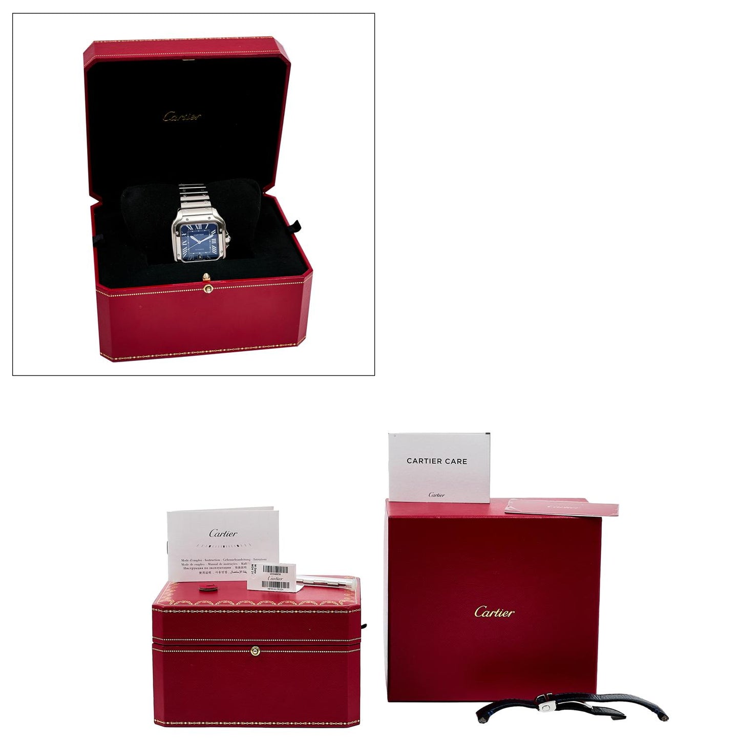 Pre-Owned Cartier Santos de Cartier WSSA0030
