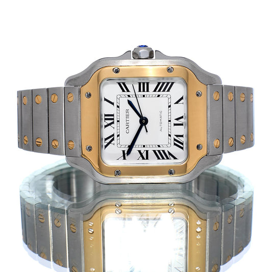 Pre-Owned Cartier Santos de Cartier W2SA0016