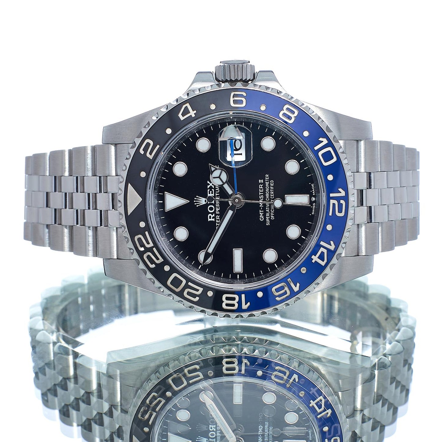 Pre-Owned Rolex GMT-Master II 126710BLNR