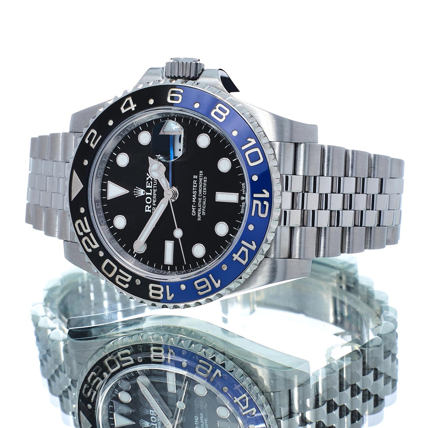 Pre-Owned Rolex GMT-Master II 126710BLNR