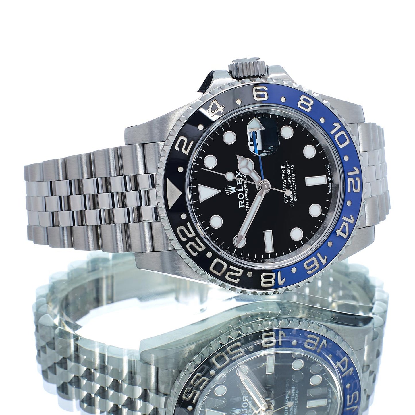 Pre-Owned Rolex GMT-Master II 126710BLNR