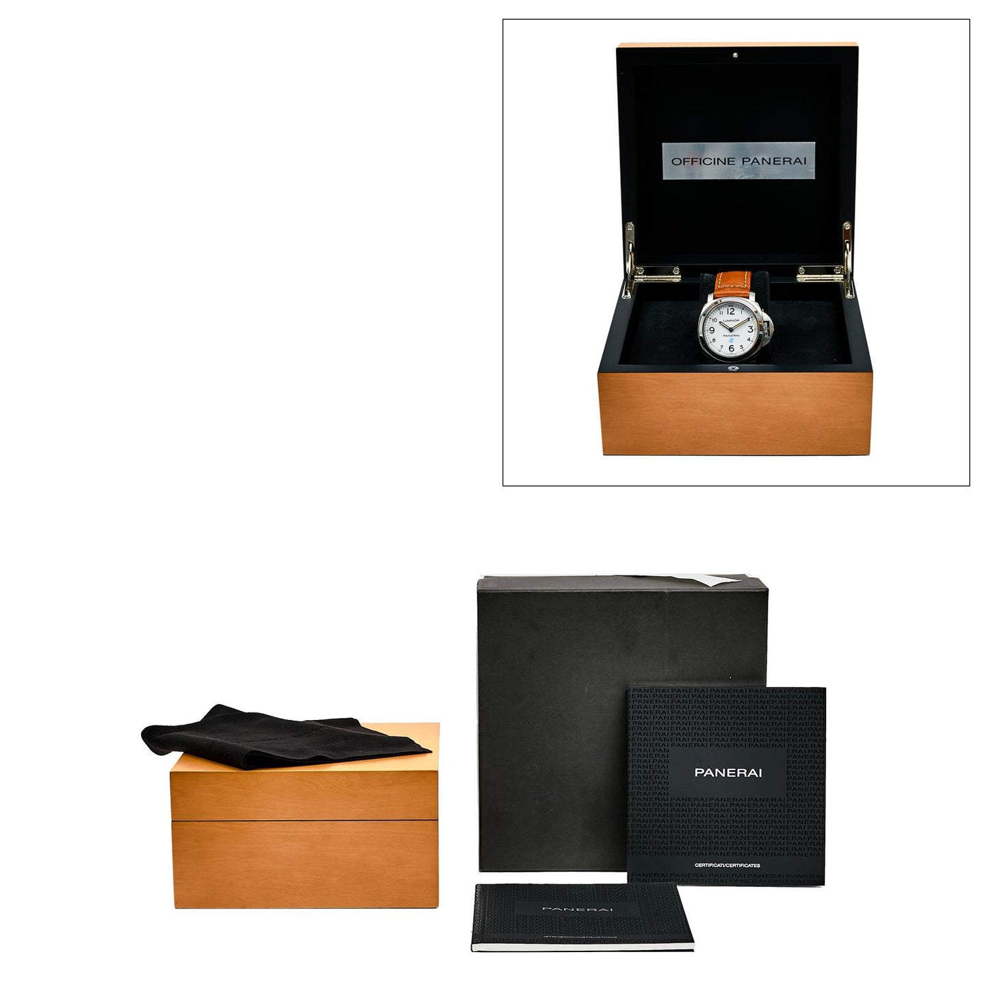 Pre-Owned Panerai Luminor Base Logo PAM00775