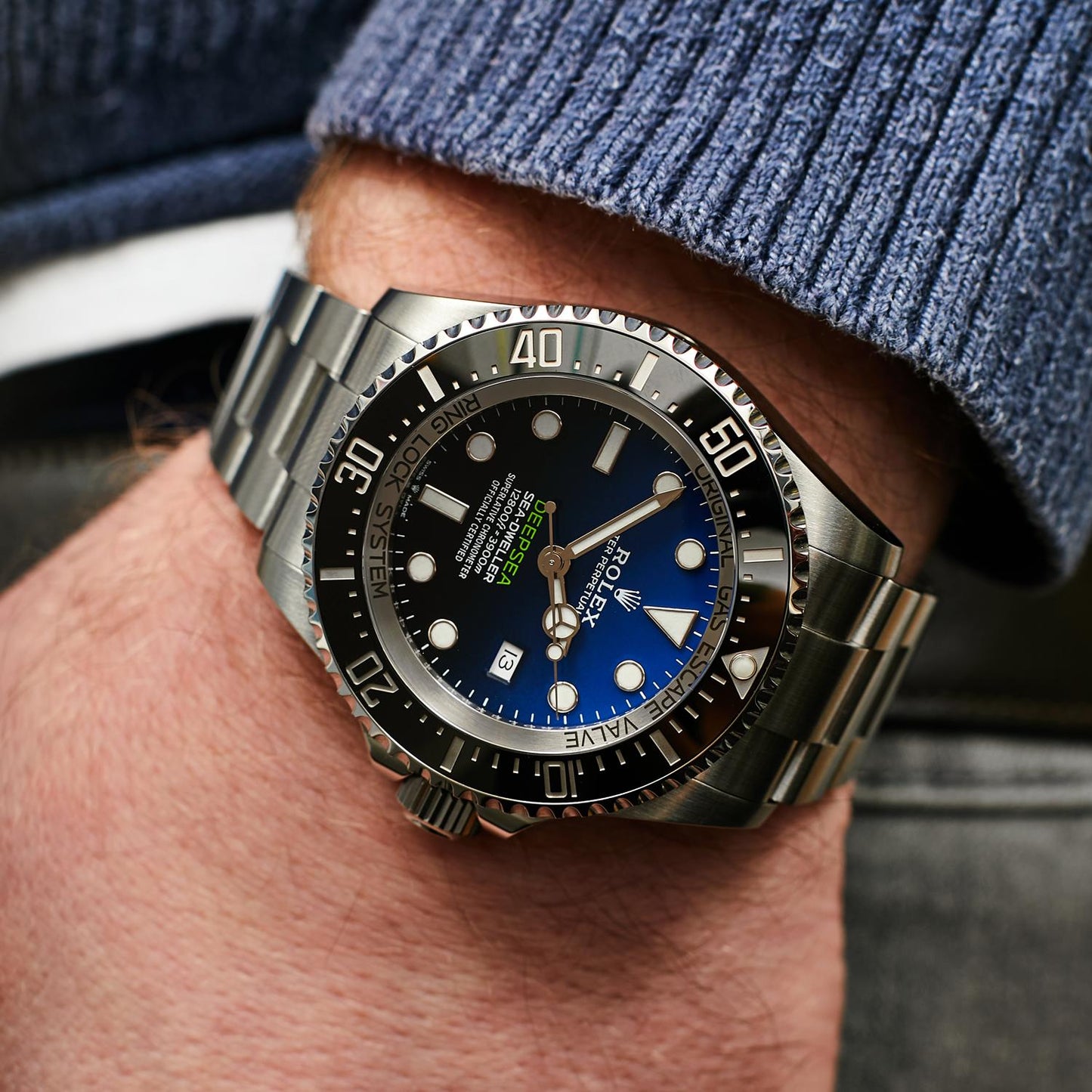 Pre-Owned Rolex Sea-Dweller Deepsea D-Blue 126660
