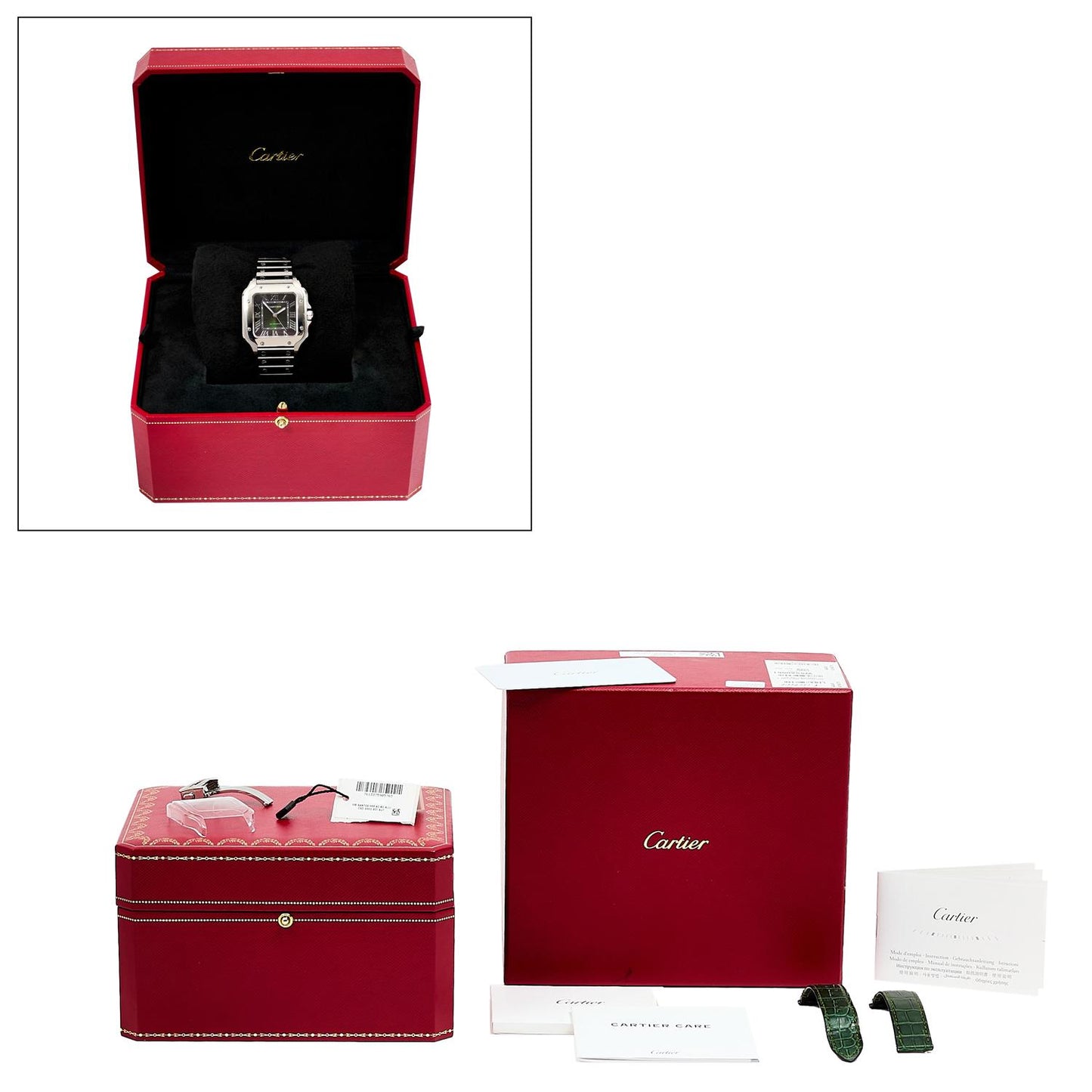 Pre-Owned Cartier Santos de Cartier WSSA0061