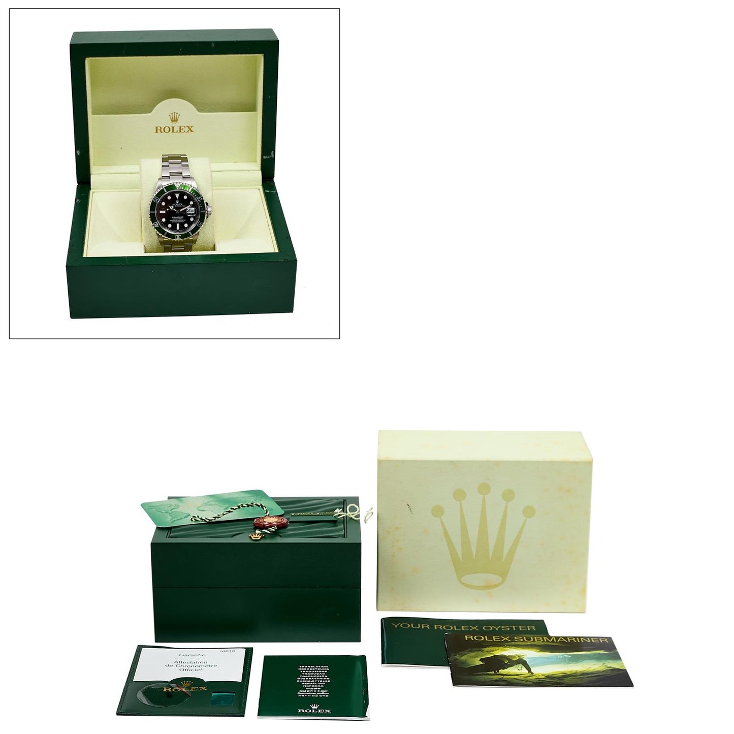 Pre-Owned Rolex Submariner Date 40 16610LV