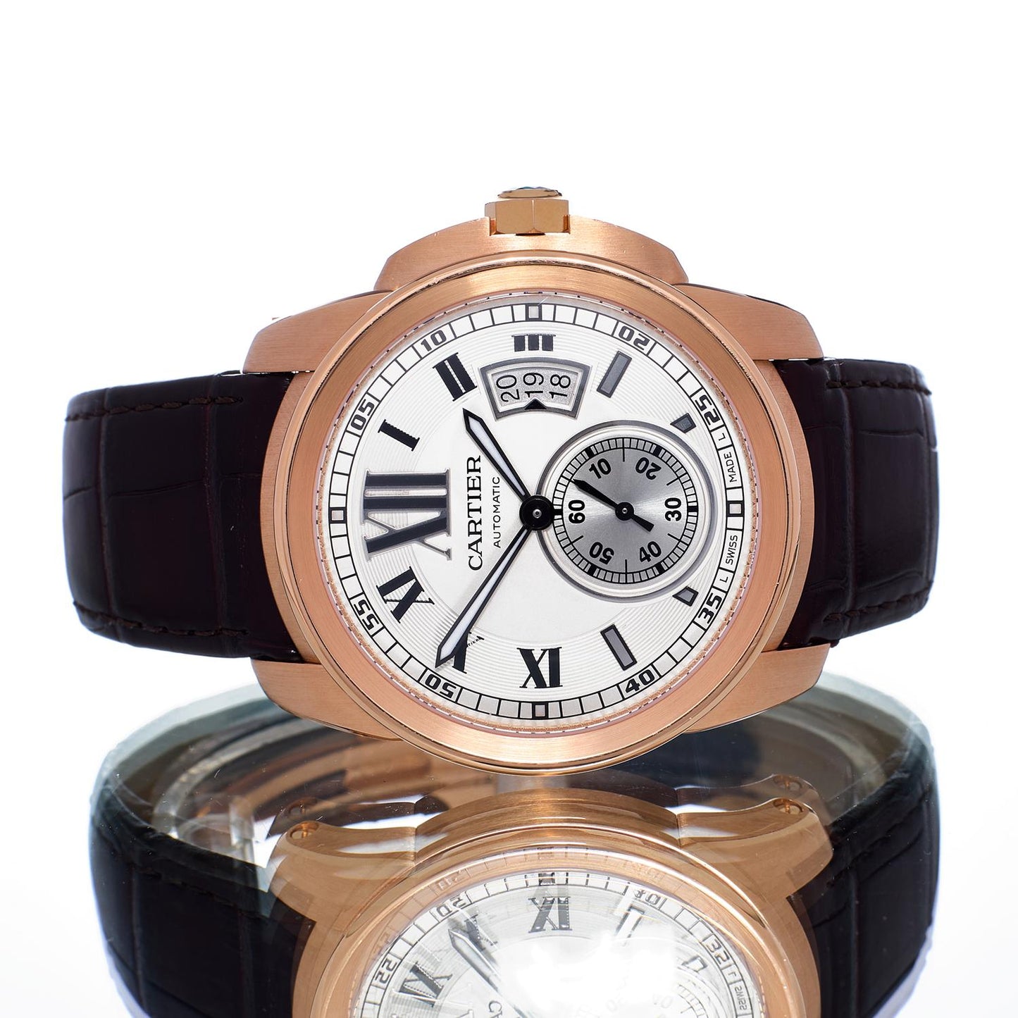 Pre-Owned Cartier Calibre De Cartier W7100009