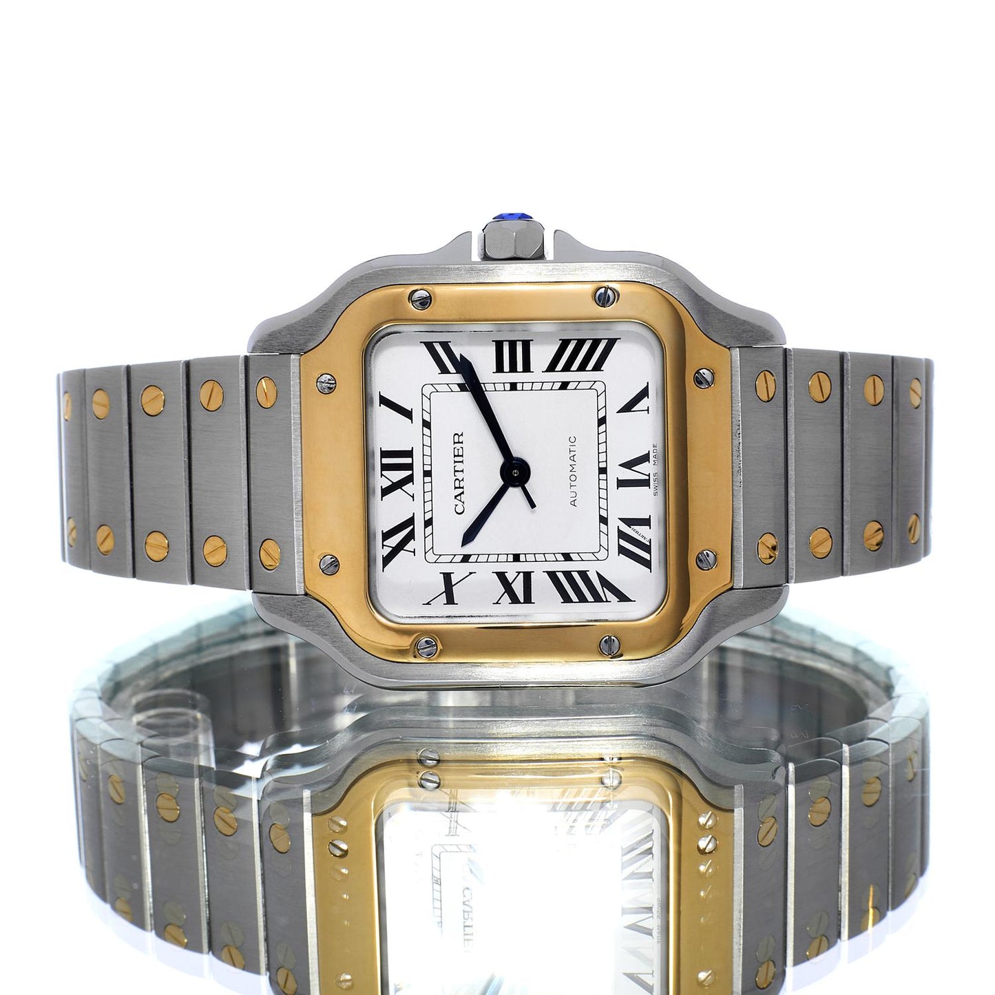 Pre-Owned Cartier Santos de Cartier W2SA0016