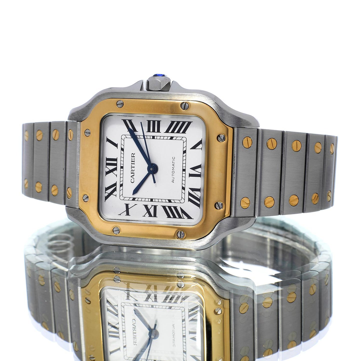 Pre-Owned Cartier Santos de Cartier W2SA0016