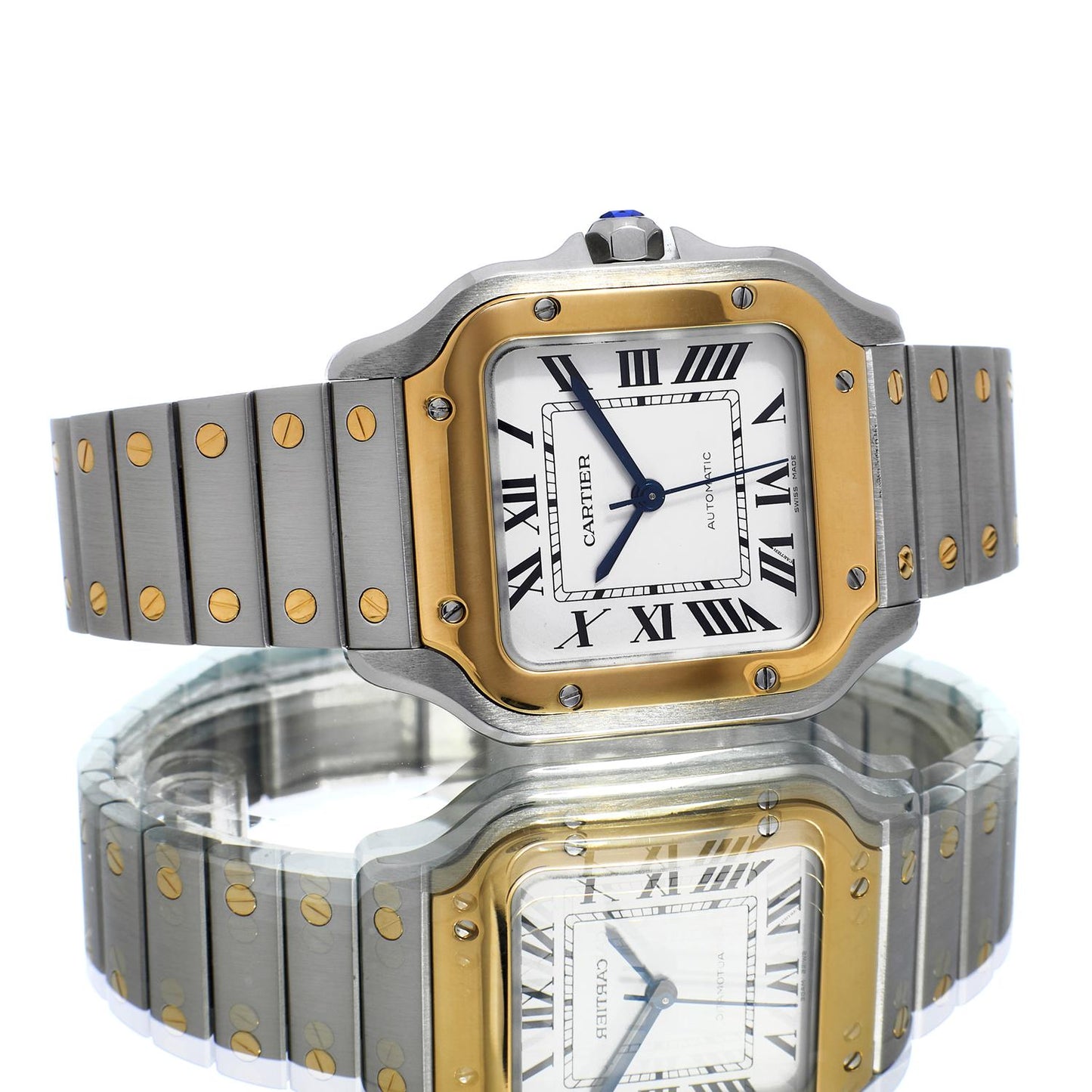 Pre-Owned Cartier Santos de Cartier W2SA0016