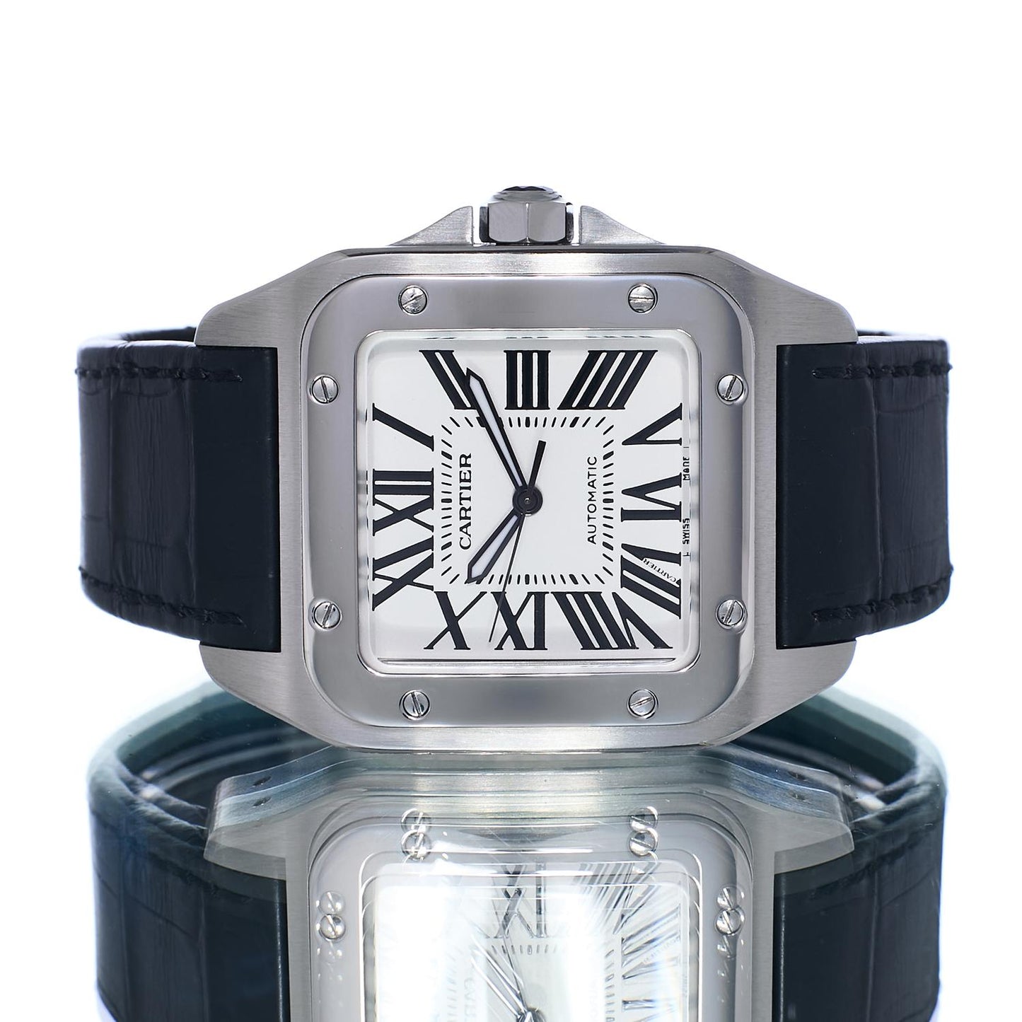 Pre-Owned Cartier Santos 100 W20073X8