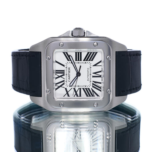 Pre-Owned Cartier Santos 100 W20073X8