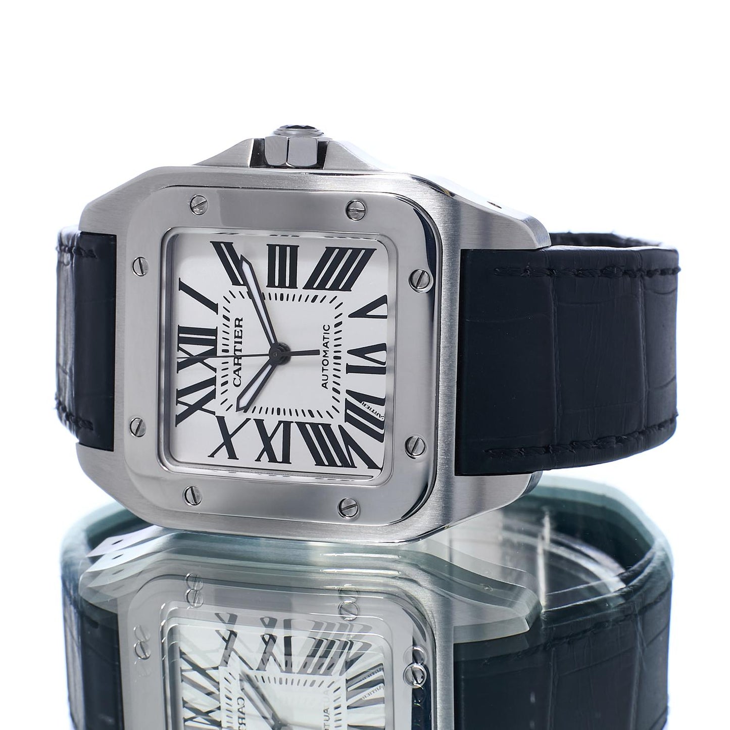 Pre-Owned Cartier Santos 100 W20073X8
