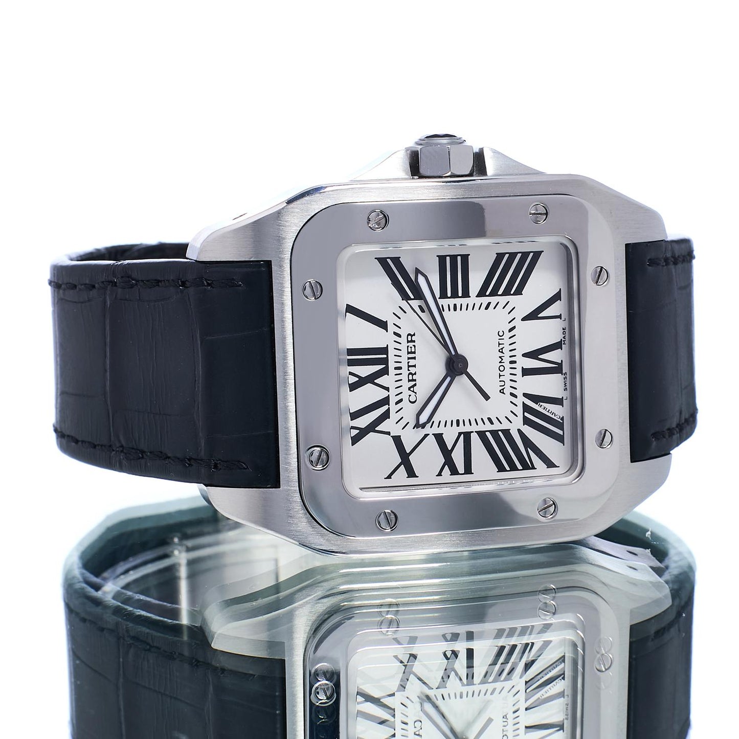 Pre-Owned Cartier Santos 100 W20073X8