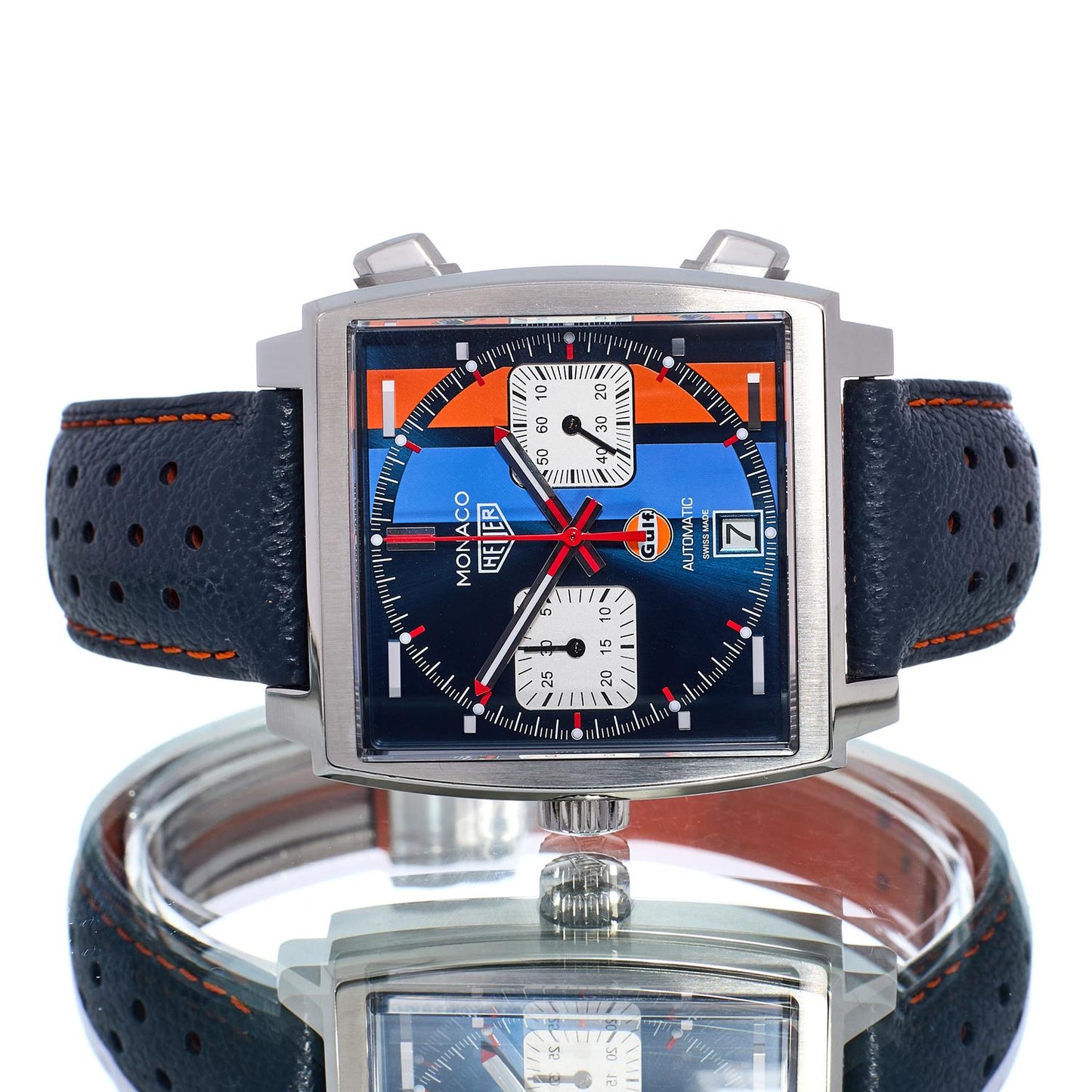 Pre-Owned Tag Heuer Monaco Gulf CAW211R.FC6401
